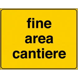 Fine area cantiere