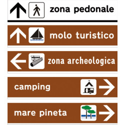 Segnali turistici e di territorio