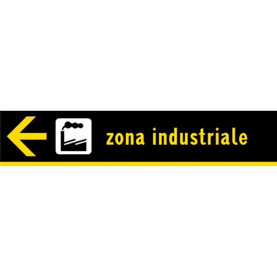 Segnale di avvio alla zona industriale